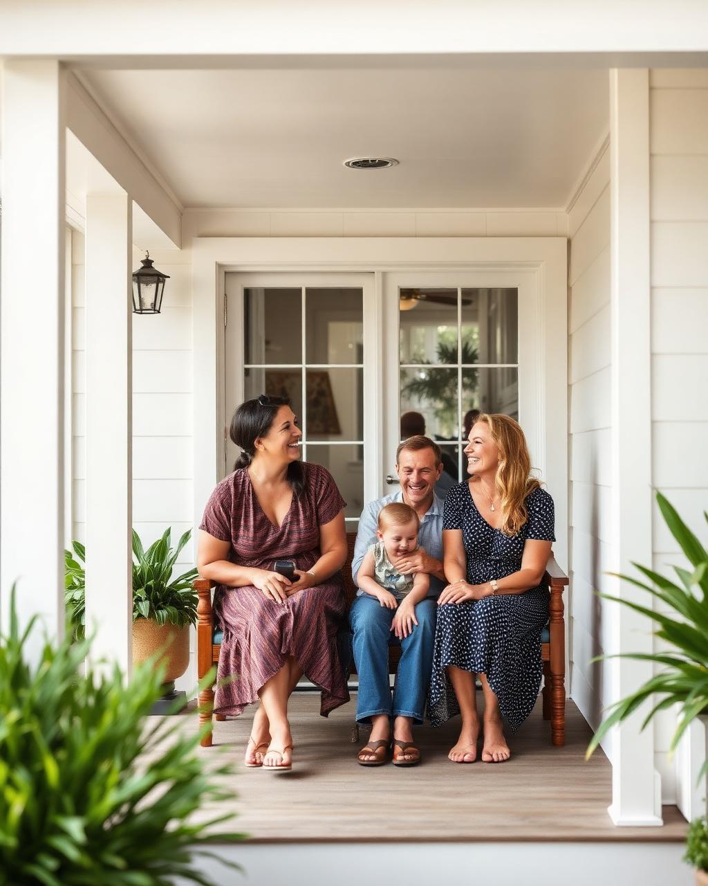 A Northern Beaches family at home
